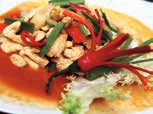 Pollo in Salsa Curry