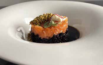 Tartare Salmone Black